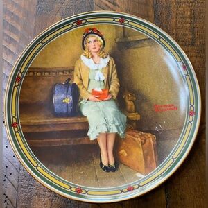 Norman Rockwells A Young Girls Dream Knowles Collector Plate Numbered & Signed